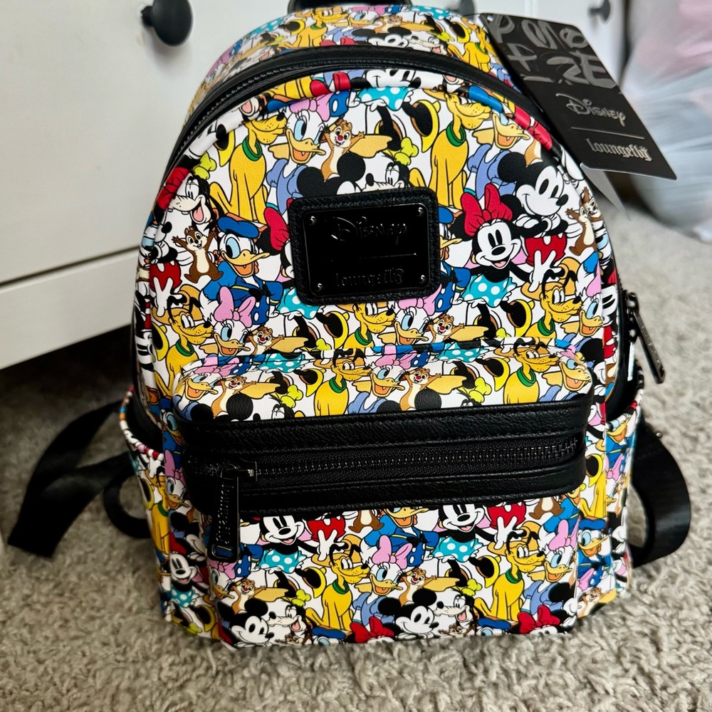 Mickey Mouse and Friends Loungefly Backpack